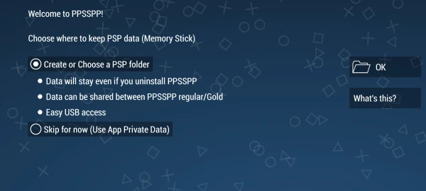 ppsspp-gold-interface